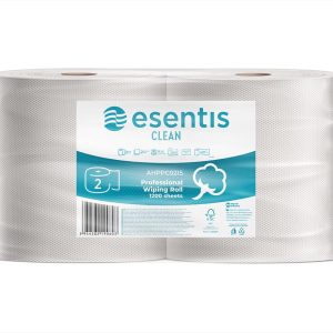 PROFESSIONAL TOWEL ESENTIS-CLEAN 2-PLY, 2 ROLLS, 1200 SHEETS - 420M B2B