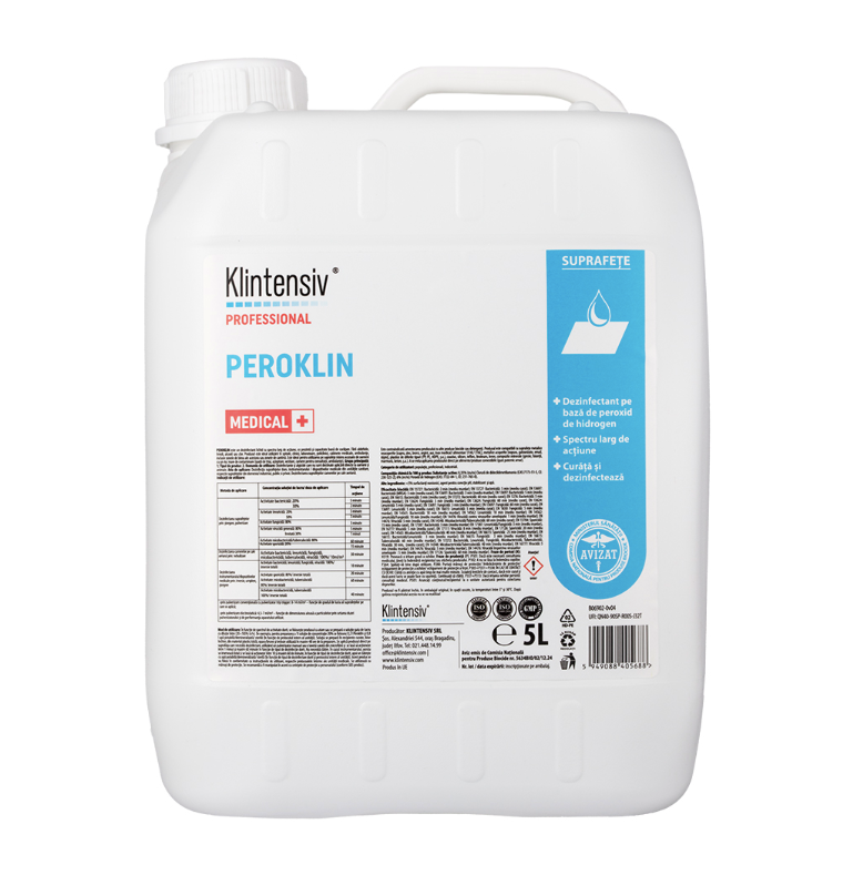 PEROKLIN® – Hydrogen peroxide disinfectant, 5 liters